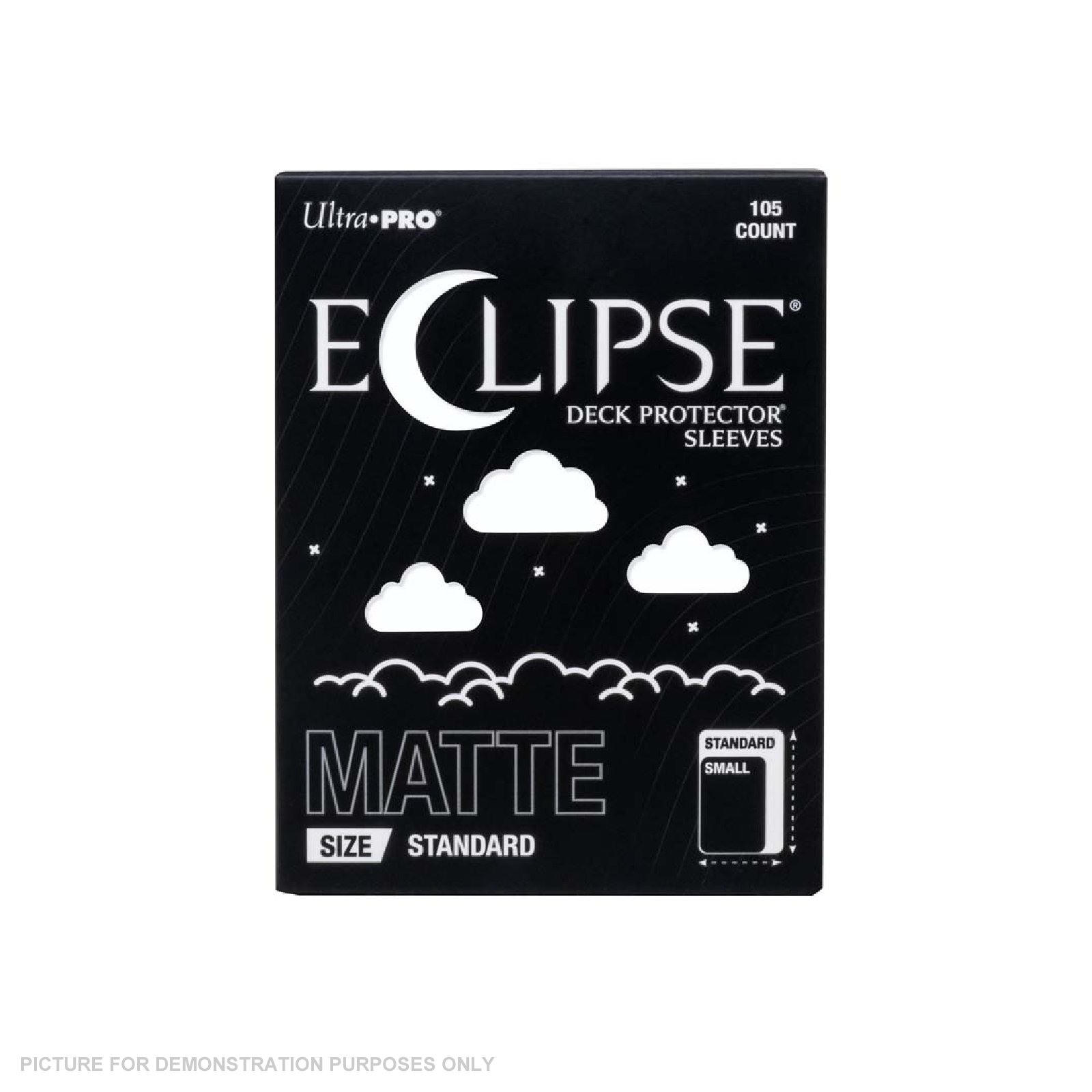 Ultra Pro - ECLIPSE Matte Standard DECK PROTECTOR Sleeves: Arctic White - 105ct